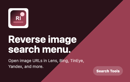 Reverse Image Search Menu preview